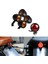 5 Adet/takım Motosiklet Dönüş Sinyalleri Arka Stop Lambaları Fren Stop Lambası Cafe Racer Bobber Chopper Için (Yurt Dışından) 3