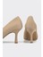 Bej Kadın Stiletto 4