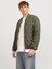 12258385 Jjkoda Lıner Jacket Erkek Bomber Ceket Haki Yeşil 2