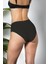 3'lü Paket Dikişsiz, Iz Yapmaz, Lazer Kesim, Yüksek Bel Slip Külot Siyah (BRF21263) 2