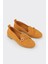 Taba Deri Kadın Loafer 2