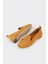 Taba Deri Kadın Loafer 3