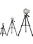 360 Derece Dönen 3 Ayaklı Kaymaz Ayaklı Kamera Telefon Uyumlu Tripod 1