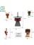Sprunki Model Figür Parçacık Yaratıcı Oyuncak Yapı Taşı 5 Parçalı Set (220 Adet) (Yurt Dışından) 2