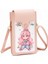 Dokunmatik Ekranlı Kız Telefon Çantası Sevimli Bayan Tek Omuz Crossbody Çanta Ince Mini Cüzdan (Yurt Dışından) 2