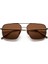 Steel Aviator Brown - Kahverengi Yetişkin Güneş Gözlüğü 1