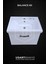 Balance 60 cm Beyaz Banyo Dolabı, Vazo Beyaz LED Ayna 80 x 50 cm 3