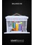 Balance 60 cm Beyaz Banyo Dolabı, Vazo Beyaz LED Ayna 80 x 50 cm 4