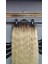 Yarımay + 2 Yan 150 gr 65-70 cm Gerçek Saç Çıtçıt Dip Açık Kahve Alt Platin Renk 3