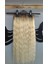 Yarımay + 2 Yan 150 gr 65-70 cm Gerçek Saç Çıtçıt Dip Açık Kahve Alt Platin Renk 4