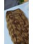 Yarımay + 2 Yan 200 gr 65-70 cm Gerçek Saç Çıtçıt Açık Kumral Renk 4