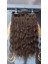 Yarımay + 2 Yan 200 gr 65-70 cm Gerçek Saç Çıtçıt Kahve Renk 1