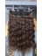 Yarımay + 2 Yan 170 gr 65-70 cm Gerçek Saç Çıtçıt Kahve Renk 2
