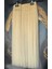 Yarımay + 2 Yan 170 gr 65-70 cm Gerçek Saç Çıtçıt Platin Renk 2