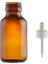 30 ml Kahverengi Cam Ecza Şişesi Plastik Da mlalıklı Çubuklu, 24 Adet, Cam Şişe 1