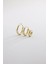 Altın Düz Oval Halka Küpe 1.6 cm 3mm 4