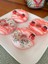 Boncuklu Donut Mum - Soya Wax Hediyelik Dekoratif Mum -Donat Pasta Mum 2