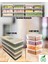 Saklama kabı buzdolabı organizer set difriz uyumlu saklama kabı 1