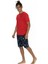 U.s. Polo Bisiklet Yaka T-Shirt, Cepli ve Desenli Şort Takım 2