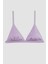 Regular Fit Desenli Üçgen Bikini Üstü-Fall in Love C4421AX24HS 4