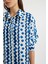 Desenli Poplin Plaj Gömleği-Fall in Love Z4856AZ24SM 4
