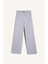 Straight Fit Beli Lastikli Eşofman Altı Uzun Boy Cepli Basic Düz D6667AX25SP 6