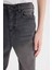 Erkek Çocuk Loose Fit Düz Paça Basic Düz Jean Pantolon D6489A825SM 5