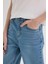 Erkek Çocuk Loose Fit Düz Paça Basic Düz Jean Pantolon D6489A825SM 5