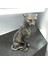 Dekoratif Leopar Heykeli Polyester Biblo 2