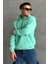 Erkek Kapüşonlu Oversize Sweatshirt 2