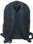 Causal Group Unisex Siyah Sırt Çantası Büyük Boy Seyahat Okul Çantası Su Itici Spor Çantası 45X30X15CM 24LT+Anahtarlık Hediye 5