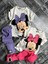 Minnie Mouse Çiçekli Fitilli Yüksek Kalite Bebek Çocuk Kız Kapri Tayt Takım 2