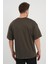 V Yaka Oversize T-Shirt (E24-742A) 4