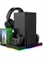 Xbox Series x Ledli Fanlı Şarj Istasyonlu Kulaklık Askılı Stand 2