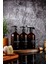 500ML Amber Cam Black Serisi El Sabunu,bulaşık Deterjanı ve Mutfak Temizleyici Sabunluk Set 1
