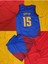 Denver Jokıc 15 Nefes Alan Terletmeyen Çocuk Basketbol Forması Mavi 1