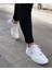 Exxy Beyaz Kadın Sneaker Spor Ayakkabı 2