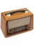 Gerçek Ahşap Eskitme Bluetooth Hoparlör Mp3 Çalar Müzik Kutusu Nostaljik Radyo 4