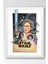 Star Wars Çerçeveli Tablo - Uzay Savaşları Nostalji Eski Fim Posteri Tablo 1