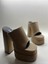 Nude Mat Çift Platform Topuklu Sandalet 2