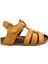 Örgülü Mantar Taban Erkek Sandalet Cat Nubuk 1