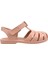 Clasica Velcro Genç Kız Sandalet Pudra 1