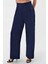 Cırtlı Palazzo Pantolon 1353 - Lacivert 1