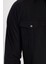 Slim Fit Yıkamalı Denım Düz Çift Cep Gömlek 3