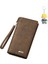 Iş Erkekler Kart Tutucu Başliyö Fermuarlı Clutch Çok Fonksiyonlu Moda Cep Telefonu Para Cüzdanı Cüzdan (Yurt Dışından) 1