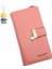 Moda Kadın Cüzdanı Büyük Banknot Yuvası Kart Tutucu Fotoğraf Yuvası Cep Telefonu Çantası Clutch Para Cüzdanı Bayanlar Fermuarlı Çanta (Yurt Dışından) 1