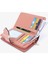 Moda Büyük Kapasiteli Fermuarlı Clutch Çanta Iki Katlı Cüzdan Cüzdan Kadın Kısa Stil (Yurt Dışından) 3