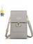 Dokunmatik Ekranlı Cep Telefonu Çantası Kadın Dikey Crossbody Çantası Cep Telefonu Çantası Çok Fonksiyonlu (Yurt Dışından) 1