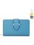 Moda Büyük Kapasiteli Fermuarlı Clutch Çanta Iki Katlı Cüzdan Cüzdan Kadın Kısa Stil (Yurt Dışından) 1