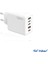 120W 3 Type-C + 2 Usba Toplam 5 Çıkışlı Ev Tipi Şarj Aleti Set 6A 100W Usba To Type-C 1metre Süper Hızlı Data ve Şarj Kablosu SR30 2